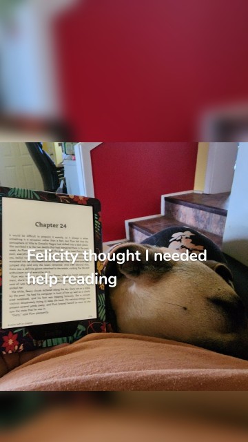 Felicity thought I needed help reading